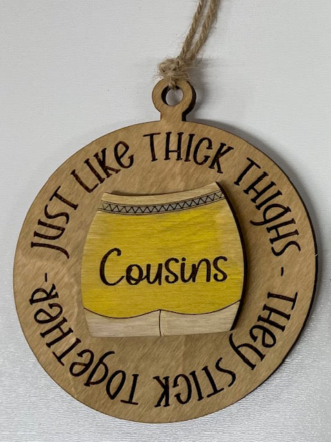 Cousins Ornament