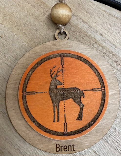 Deer Hunting Ornament